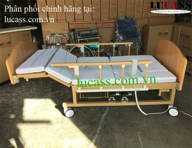 GIƯỜNG BỆNH NHÂN ĐIỆN CƠ 10 CHỨC NĂNG LUCASS T5D