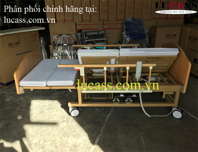 GIƯỜNG BỆNH NHÂN ĐIỆN CƠ 10 CHỨC NĂNG LUCASS T5D