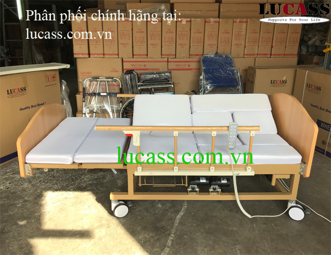 GIƯỜNG BỆNH NHÂN ĐIỆN CƠ 10 CHỨC NĂNG LUCASS T5D