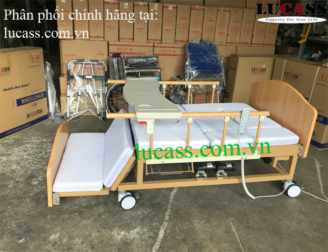GIƯỜNG BỆNH NHÂN ĐIỆN CƠ 10 CHỨC NĂNG LUCASS T5D
