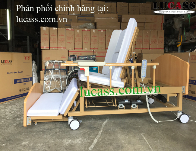 GIƯỜNG BỆNH NHÂN ĐIỆN CƠ 10 CHỨC NĂNG LUCASS T5D