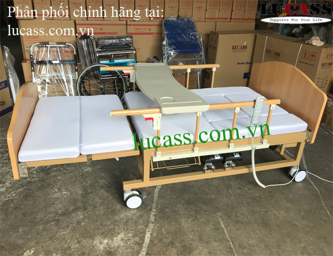 GIƯỜNG BỆNH NHÂN ĐIỆN CƠ 10 CHỨC NĂNG LUCASS T5D