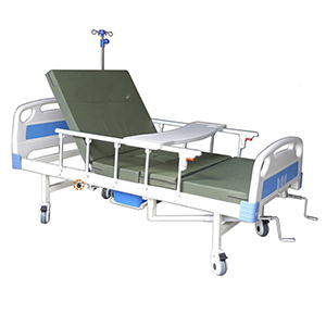 Giường Bệnh Nhân Có Bô 3 Tay Quay Lucass VGB43