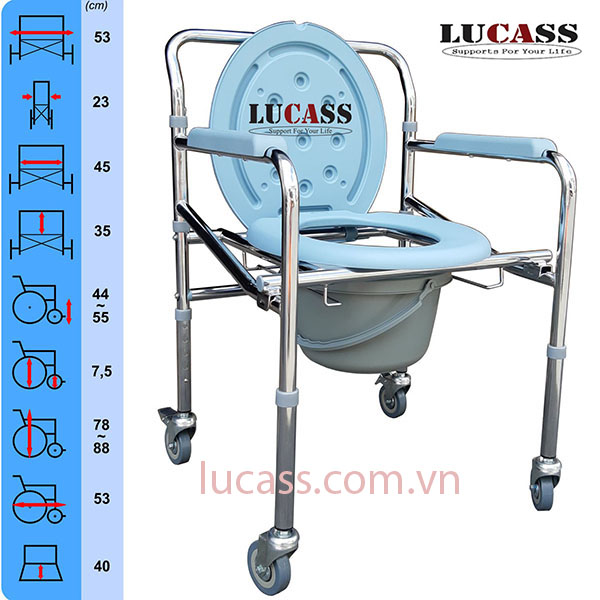 Ghế bô vệ sinh Lucass G-696 4