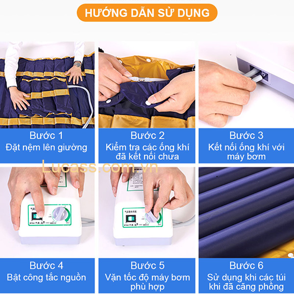 Đệm Hơi Chống Loét NL-02 555