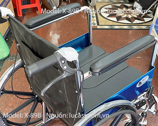 Phần bệ tì tay và tay thắng xe lăn x-89b